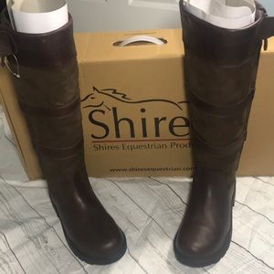 NEW Shires Broadway Long Leather Boots size 9